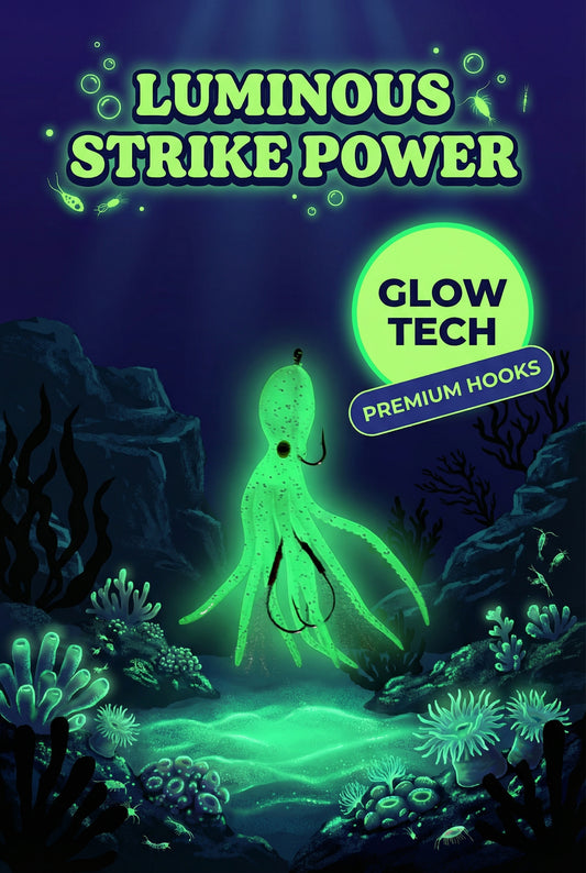 Skirt Octopus Premium Lure Hook Fishing Luminous