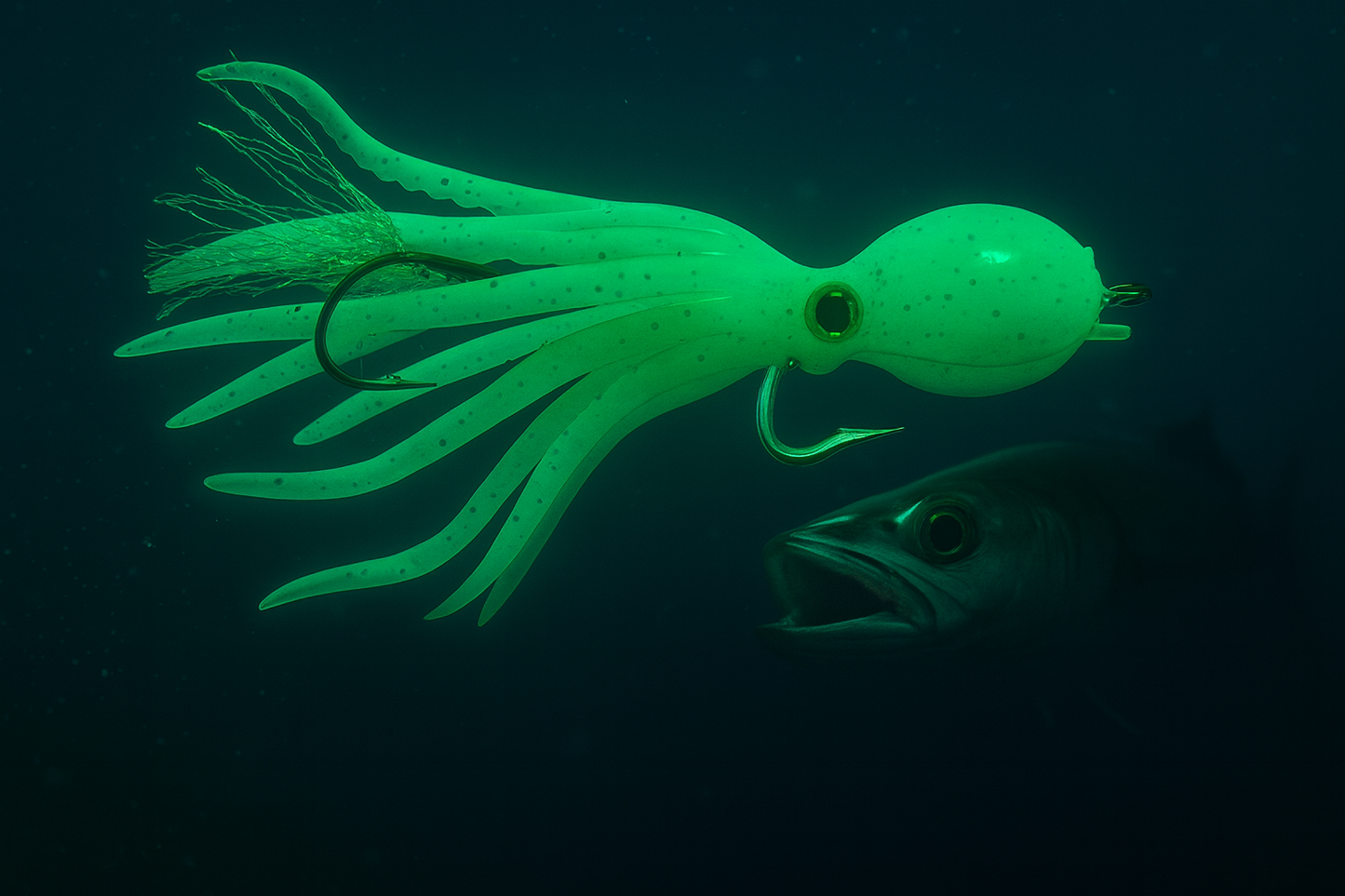 Skirt Octopus Premium Lure Hook Fishing Luminous