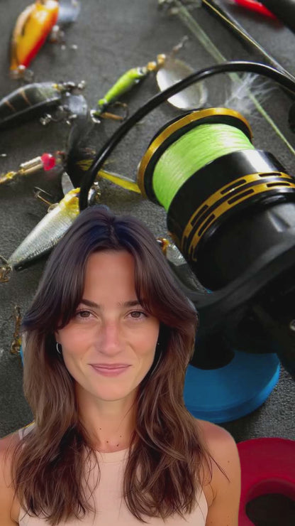 Minnow Premium Fishing Lure Sinking Heavy Wobble Black and Silver